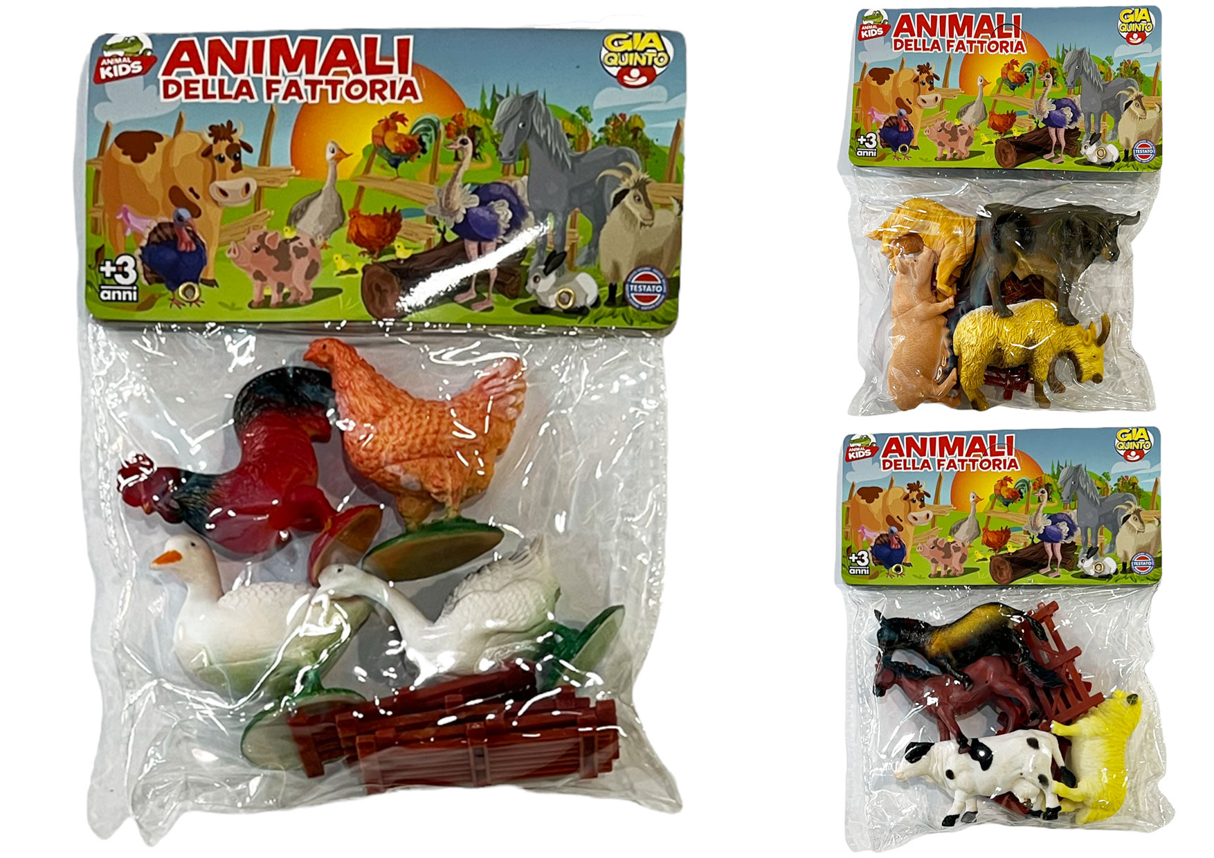 BUSTA FATT. 12CM 4PZ 3 ASS GVC-9252 CT12