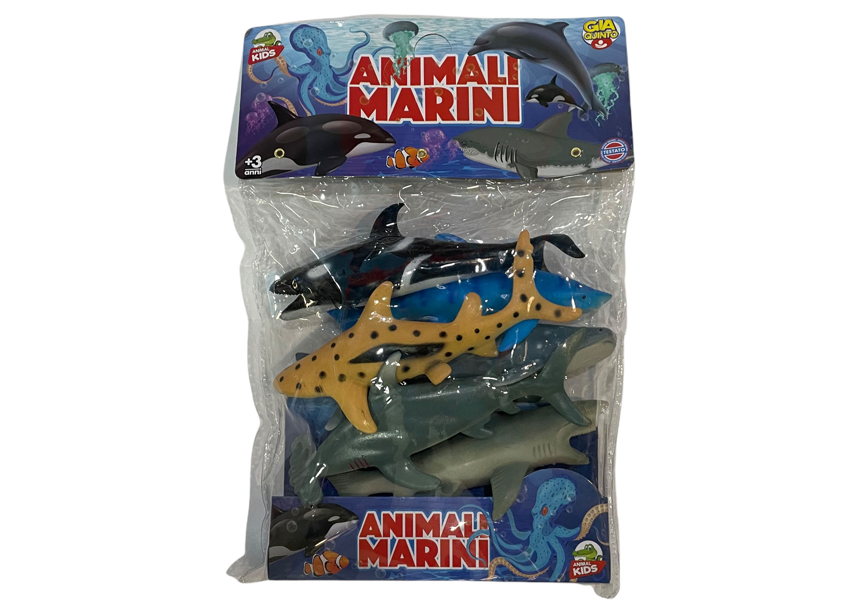 BUSTA SQUALI 18CM 6PZ GVC-9265 CT12