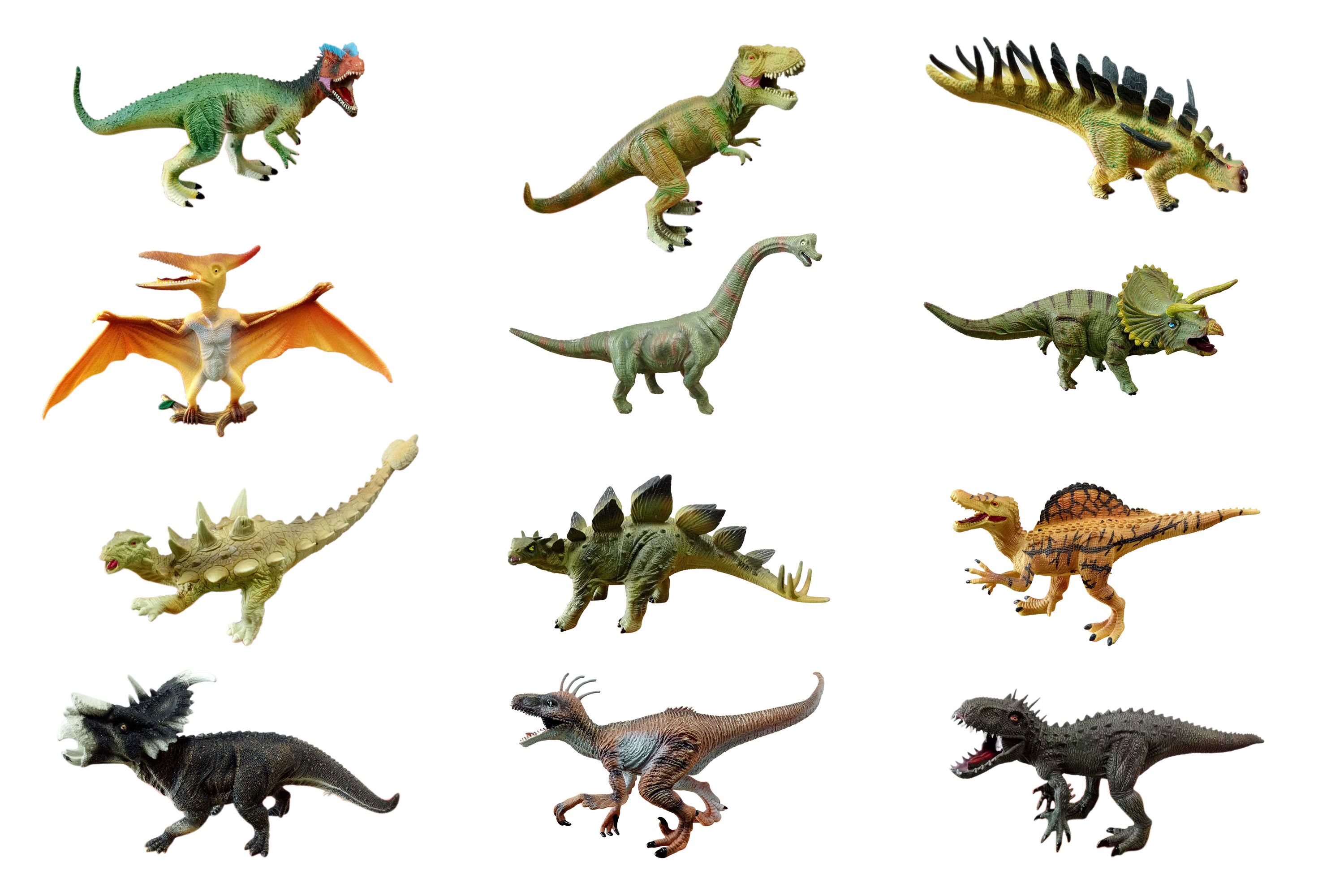 DSP DINOSAURI 20CM 12PZ GVC-9276 CT3