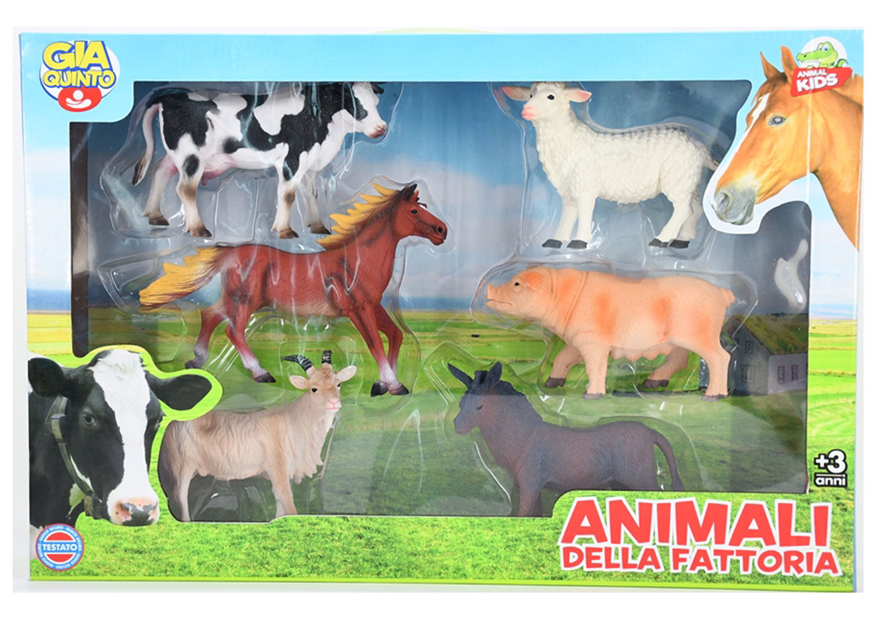 BOX FATTORIA 20CM 6PZ GVC-9281 CT6