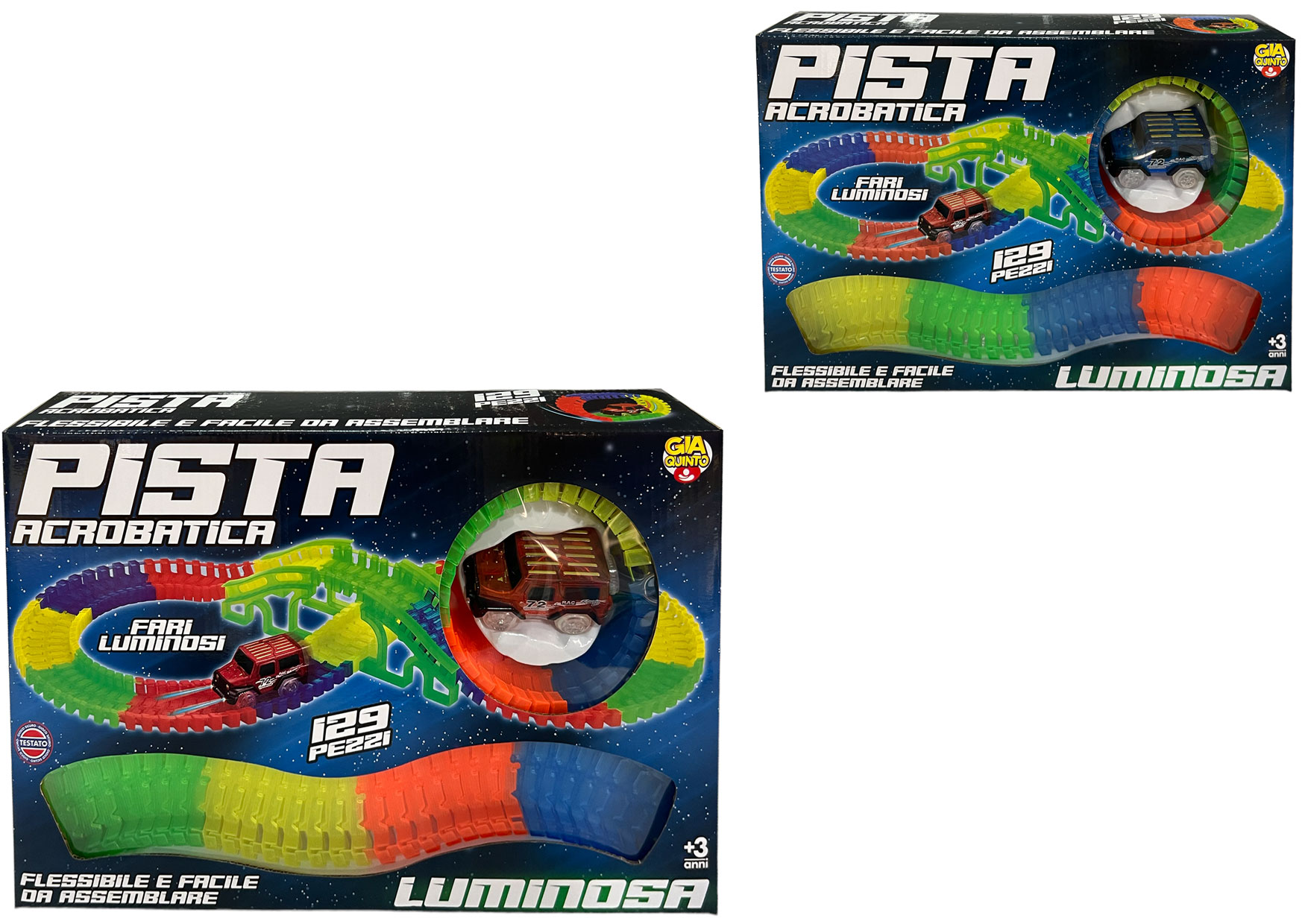 PISTA LUMINOSA ACROB 129 PZ GVC-9314 CT6