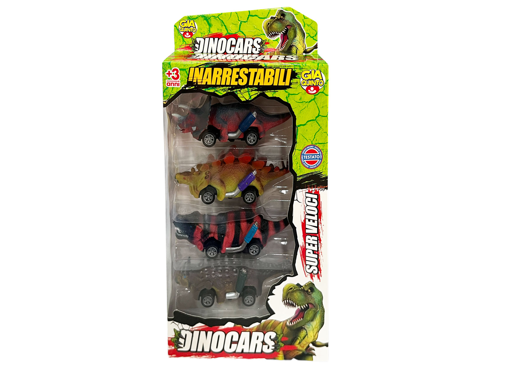 AUTO DINOSAUR RETROCAR GVC-9353 CT12