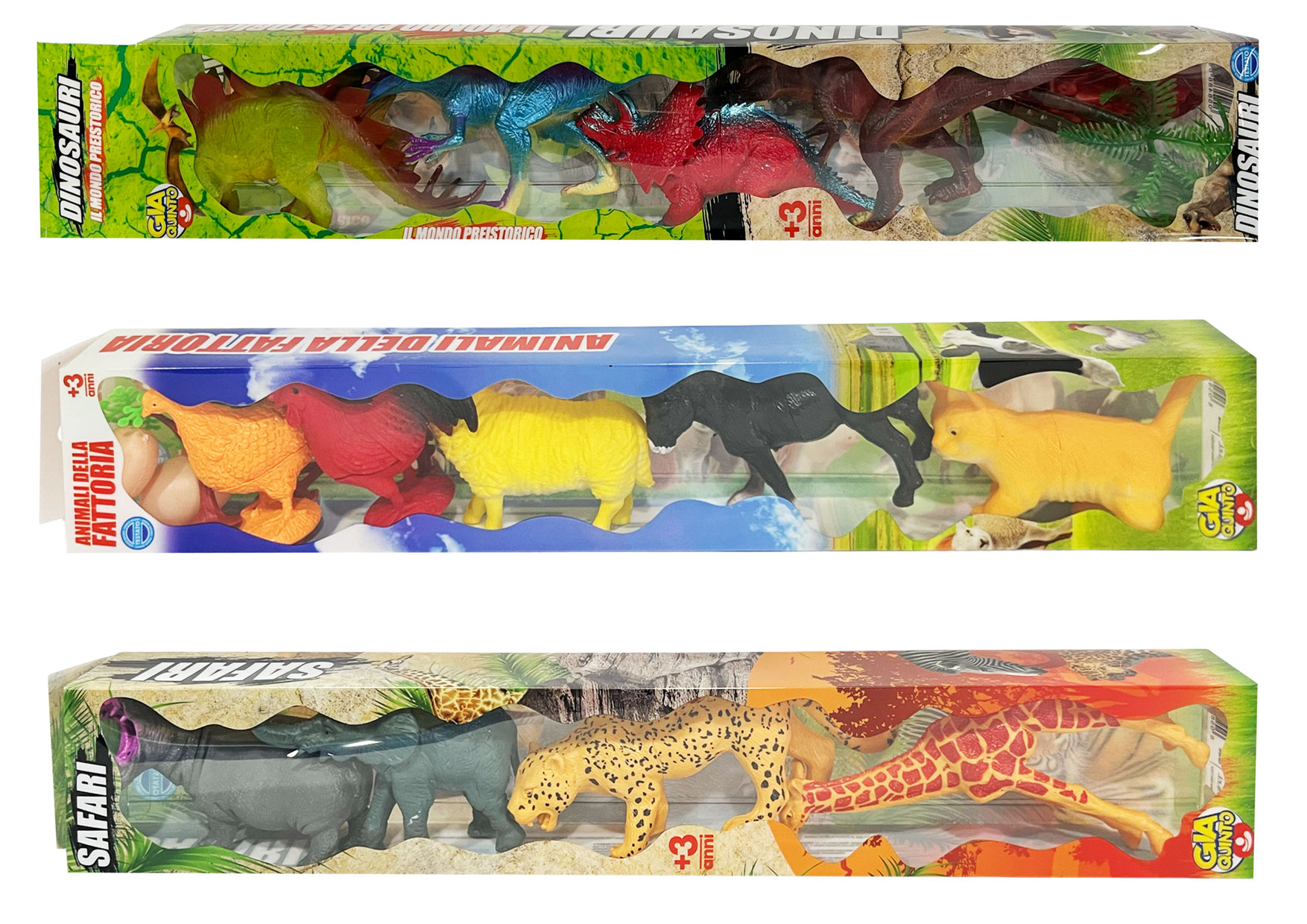 BOX 4 ANIMALI FATTORIA GVC-9354 CT12