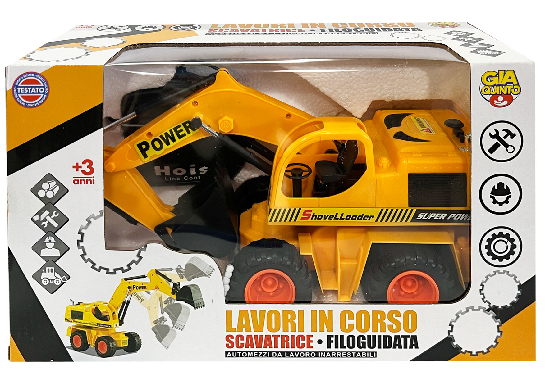 SCAVATORE C/FILO GVC-9366 CT12