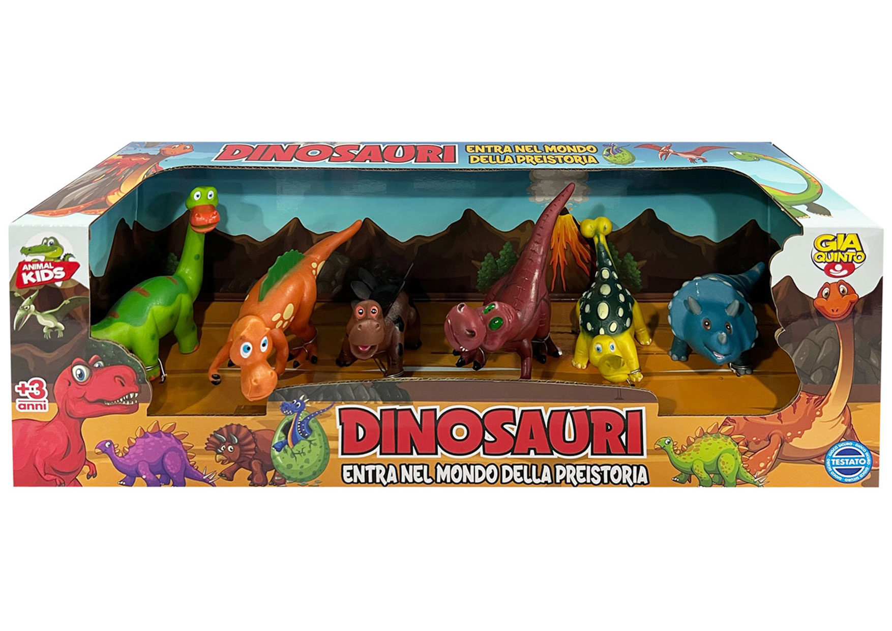 BOX DINOSAURI 6PZ GVC-9391 CT6
