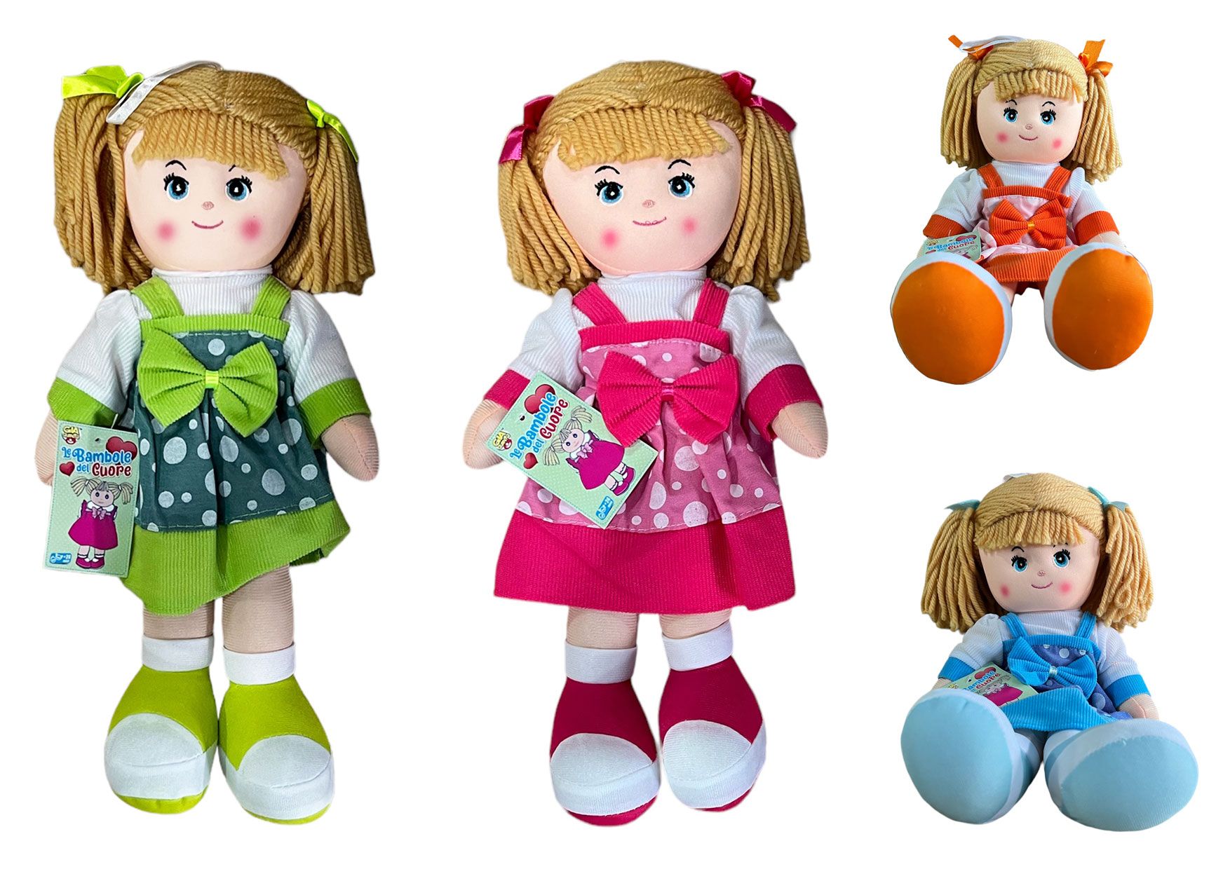 BAMBOLA PEZZA CM40 ASS GVC-9511 CT12