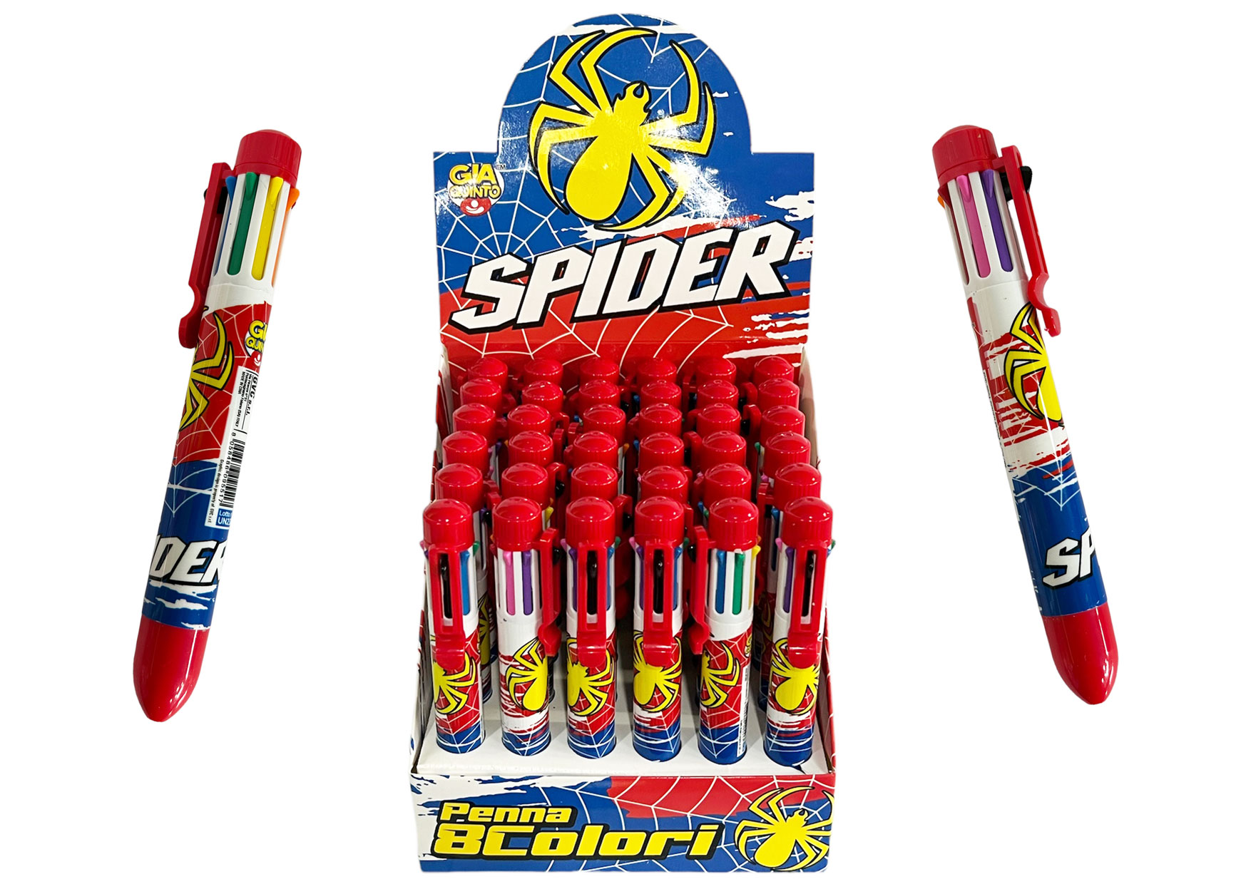 SPIDER PENNA 8 COLORI DSP36 GVC-9551 CT2