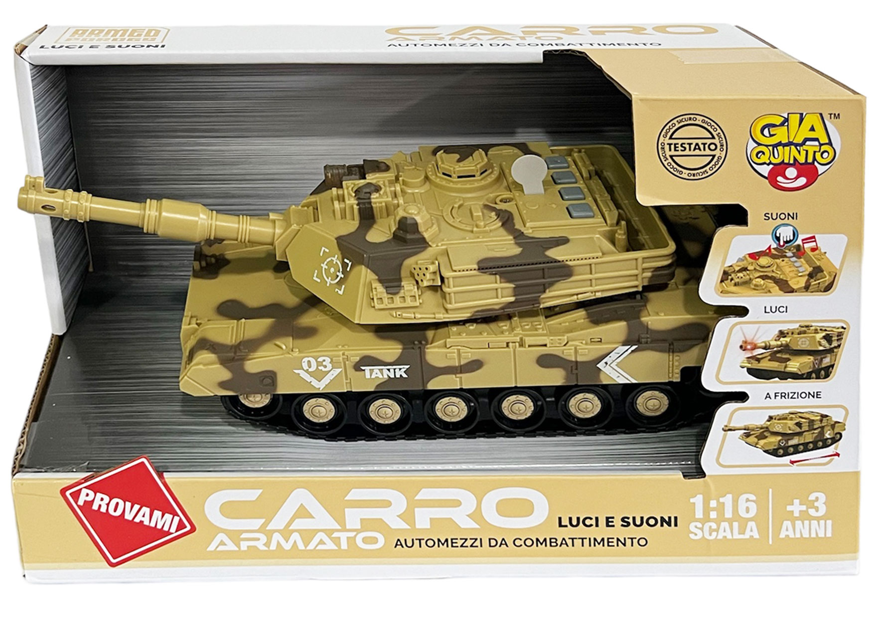 CARRARMATO TANK 1/16 GVC-9590 CT6