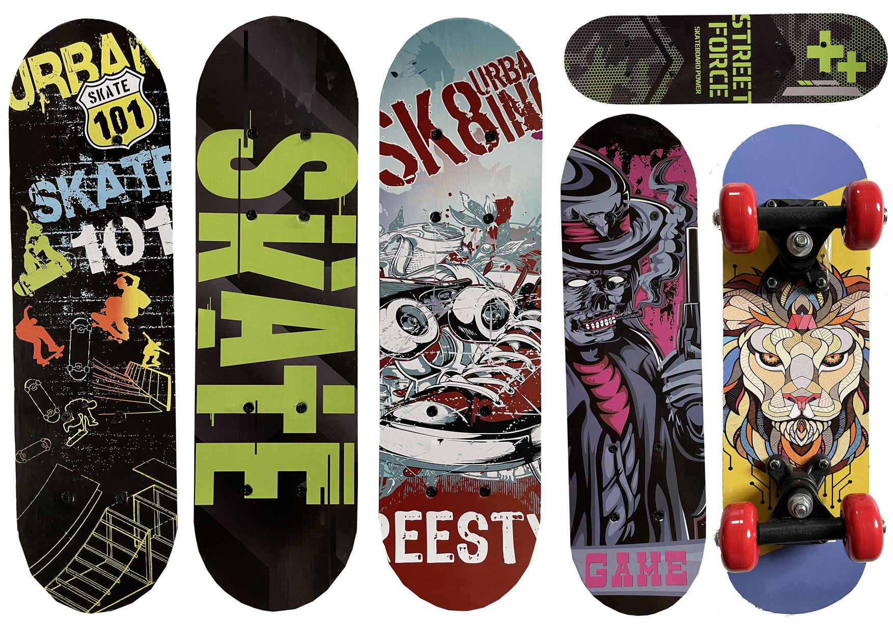 SKATEBOARD DOPPIA STAMPA CM43 GVC-9601 C