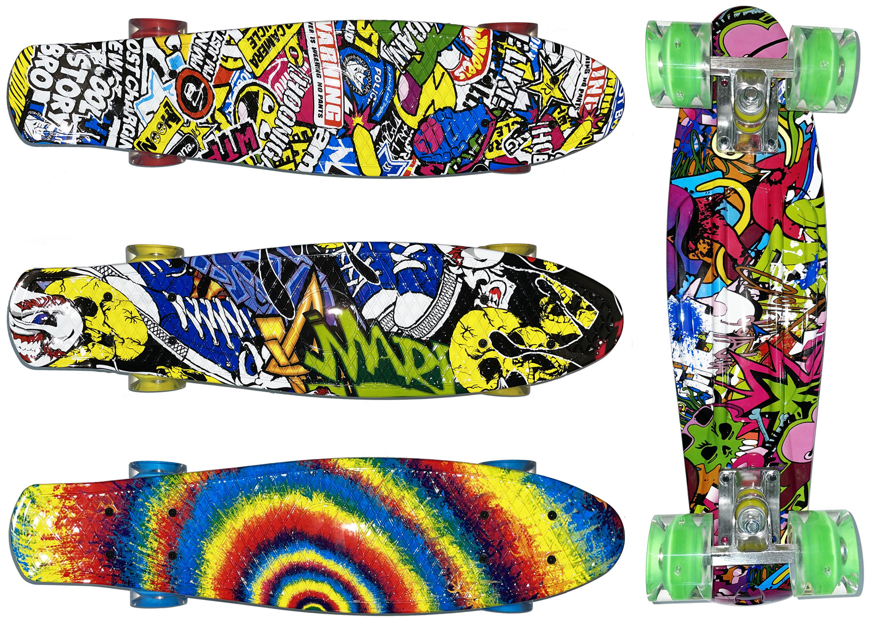 SKATEBOARD CM56 DOPPIA STAMPA GVC-9602 C