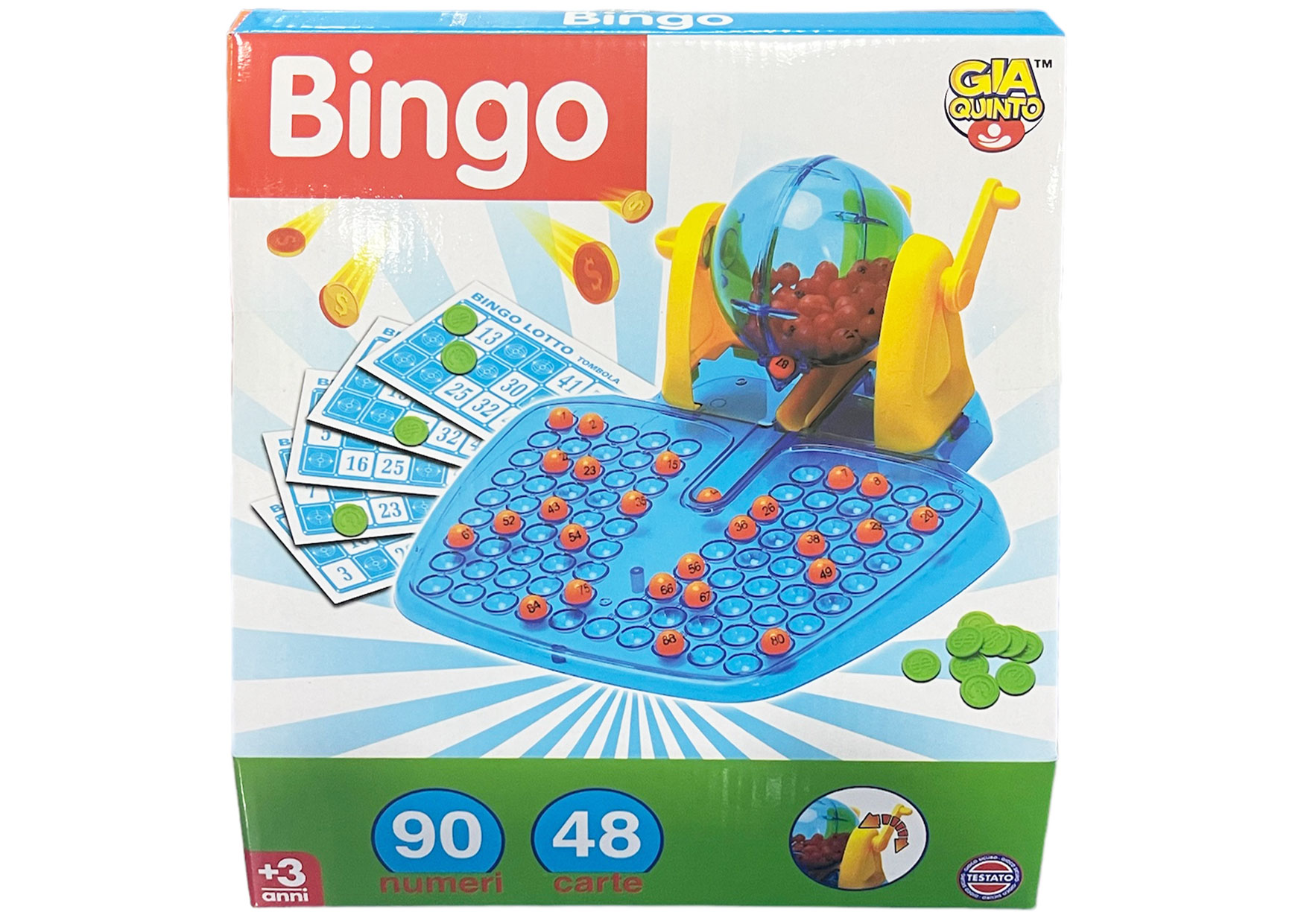 GS GIOCO BINGO GVC-9611 CT12