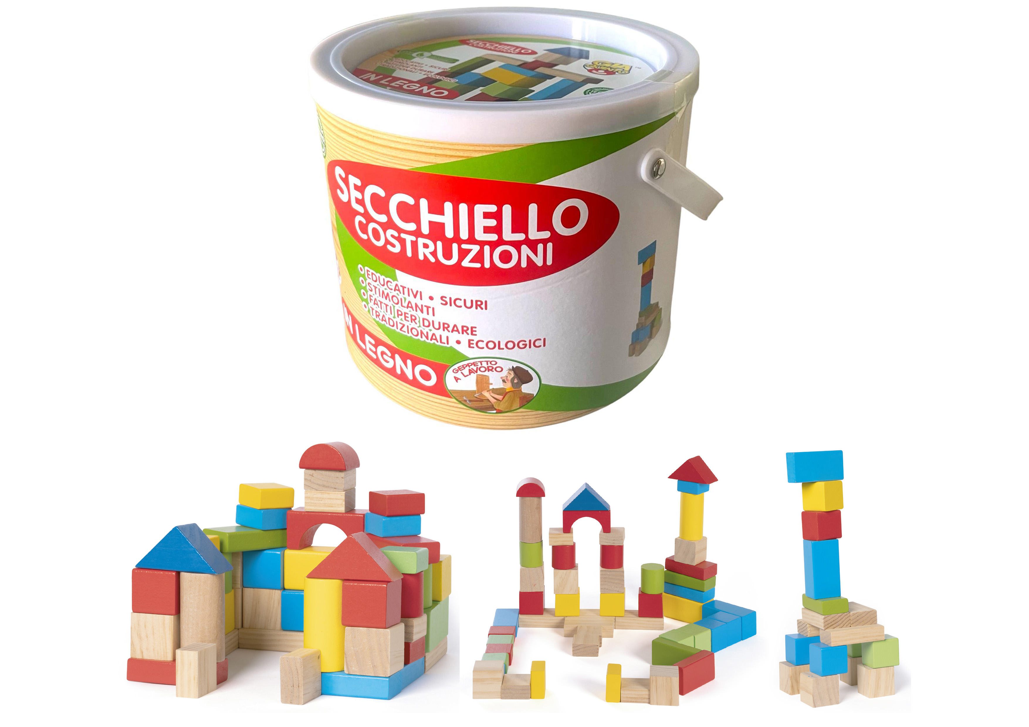 GL. SECCHIO BLOCCHI 50PCS GVC-9615 CT12