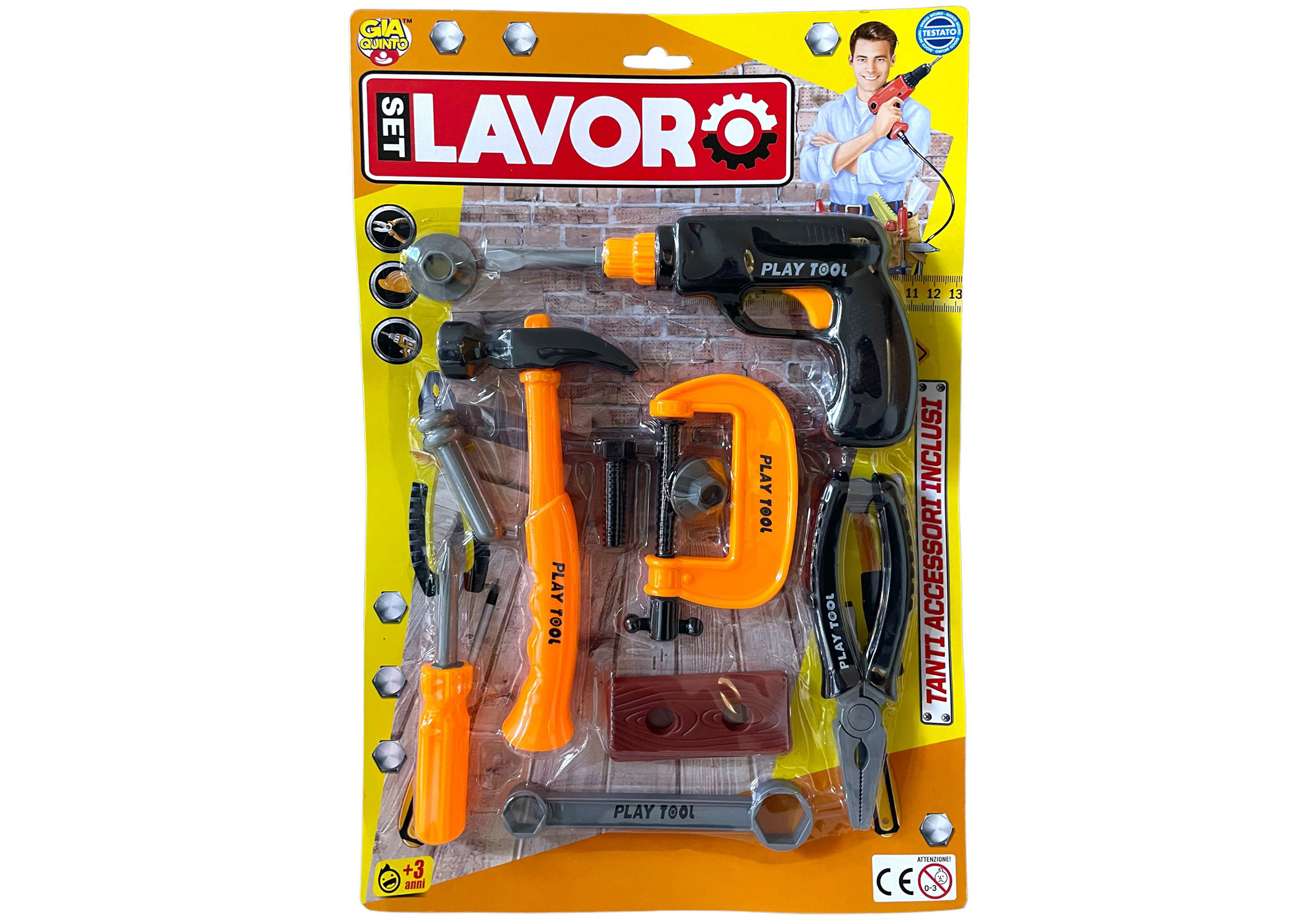 BL. ATTREZZI DA LAVORO GVC-9674 CT12