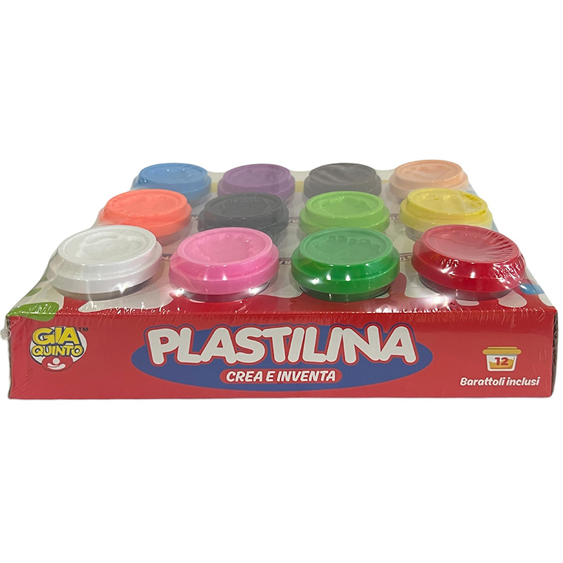 PLASTILINA 12VASETTI GVC-9931 CT24