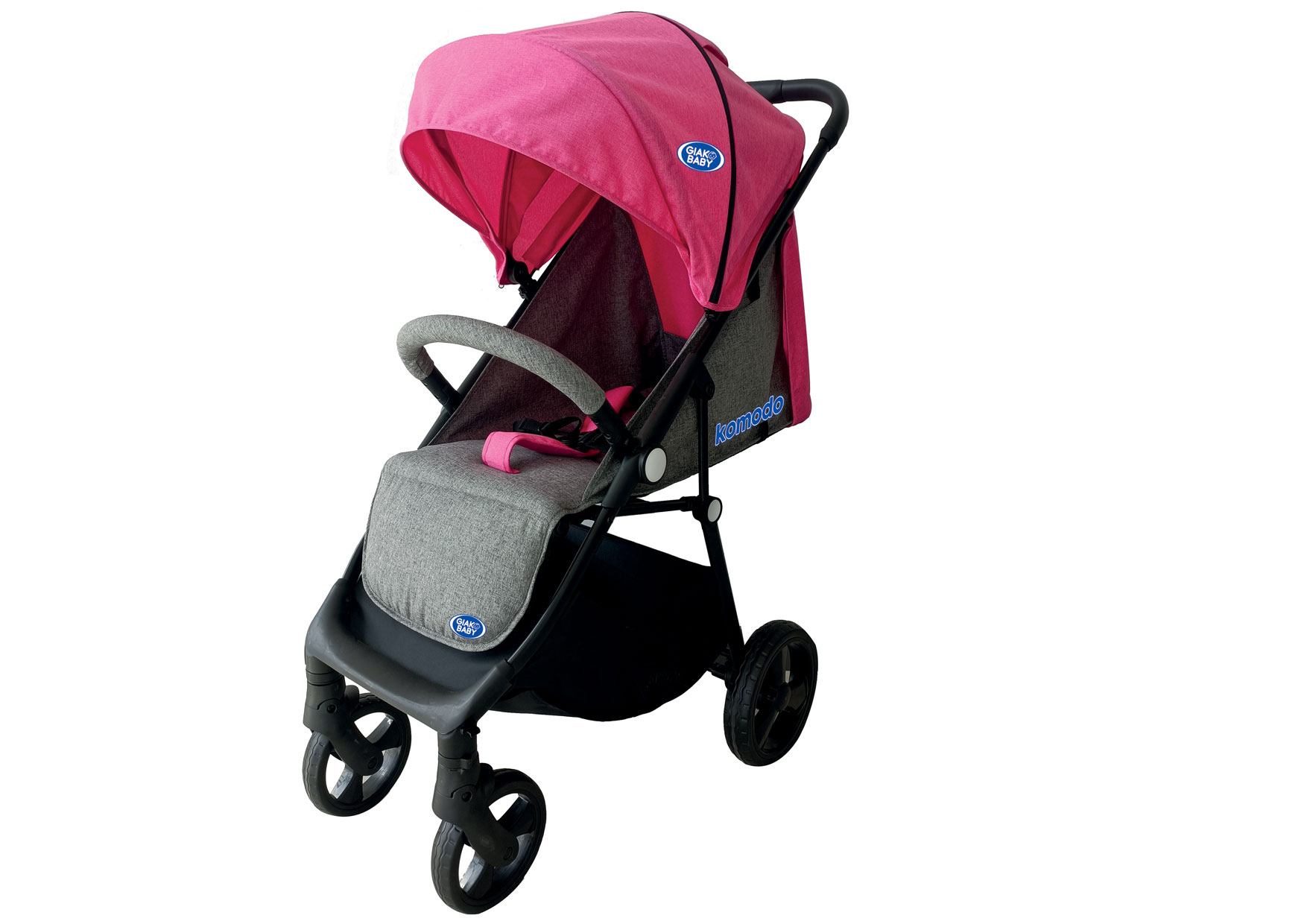 PASSEGGINO PIEG. NERO/ROSA GVI-010 CT1