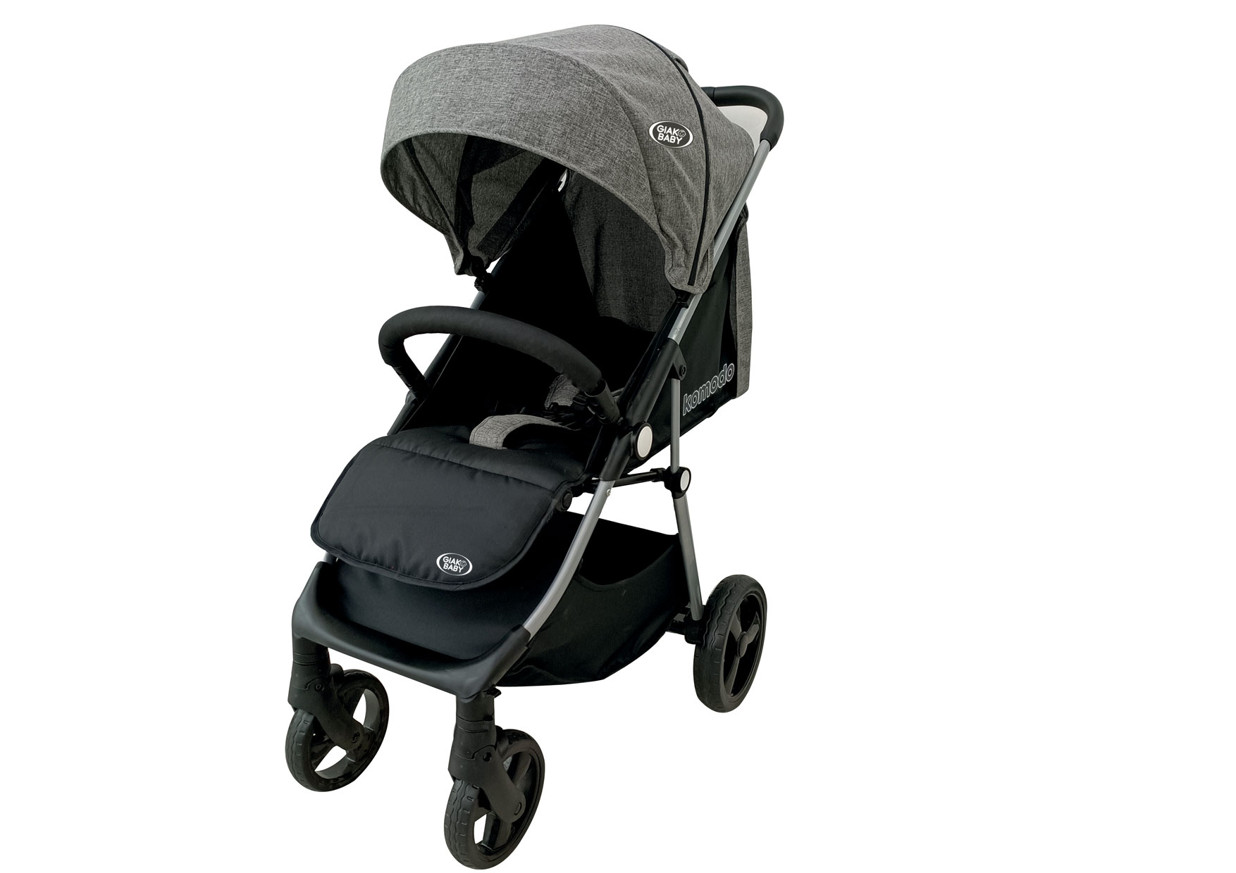 PASSEGGINO PIEG. SILVER/GRINERO GVI-011