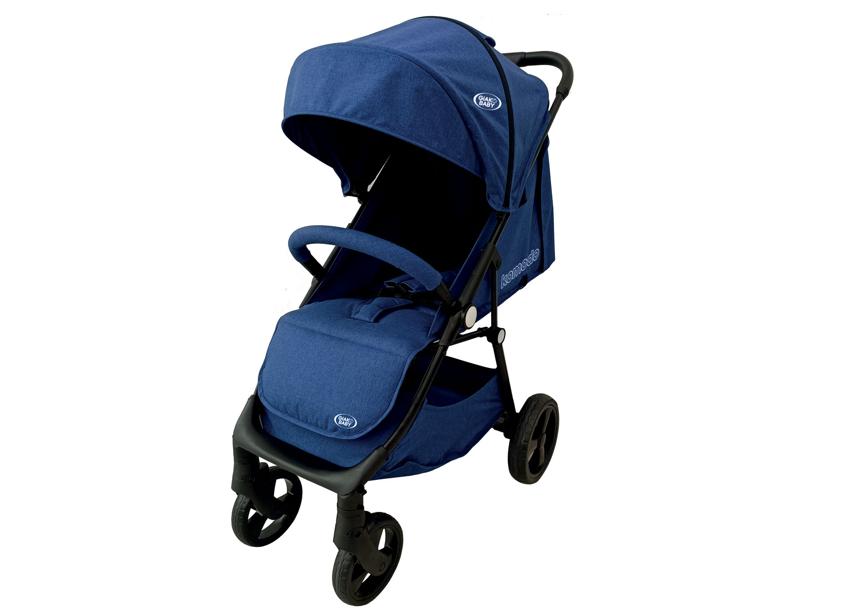 PASSEGGINO PIEG. BLACK/BLUE GVI-012 CT1