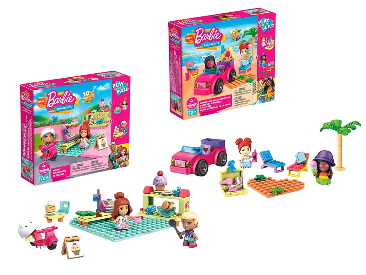 MEGA BARBIE PLAYSET ASS. GWR31 CT6