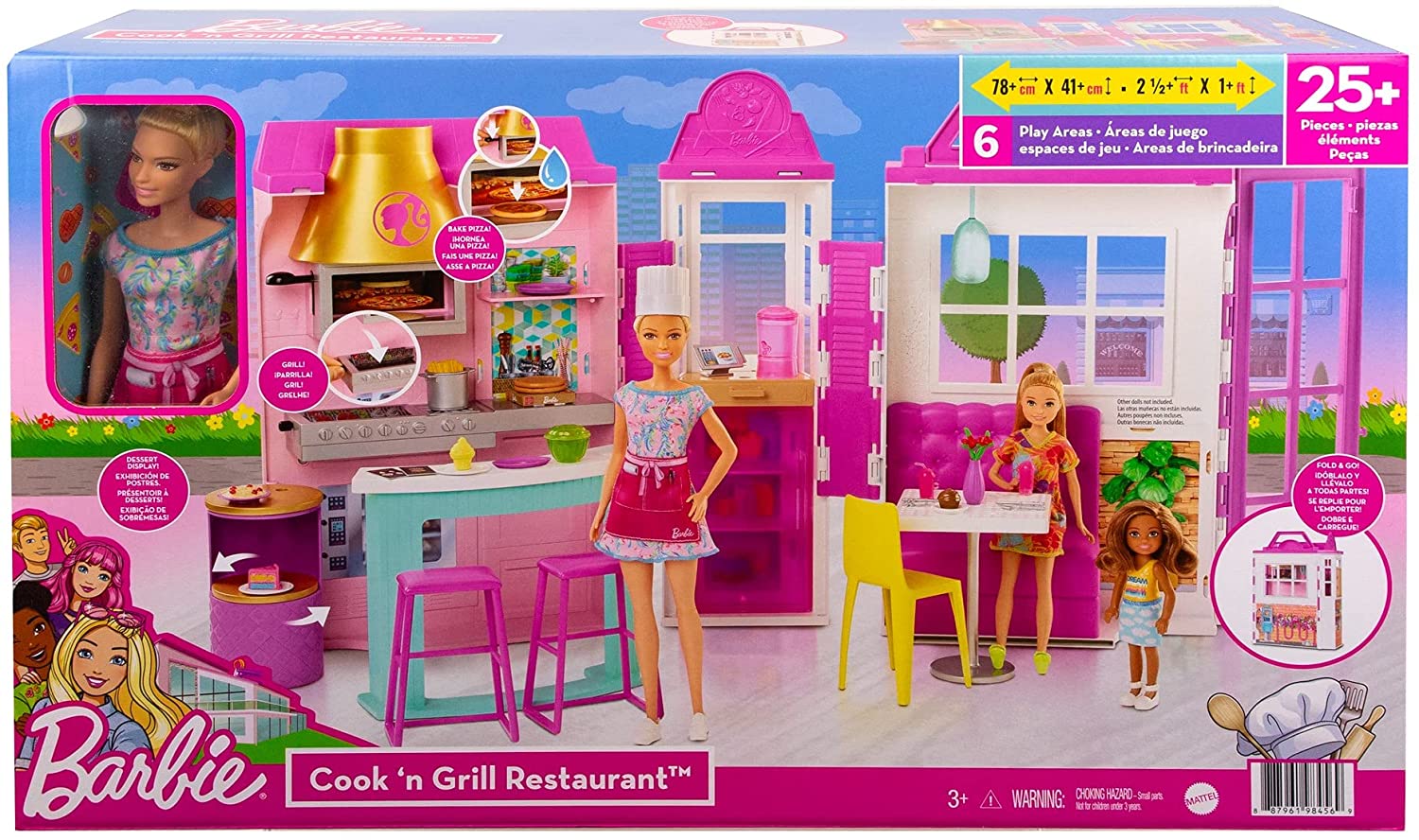 OFF BARBIE RISTORANTE C/DOLL HBB91 CT2