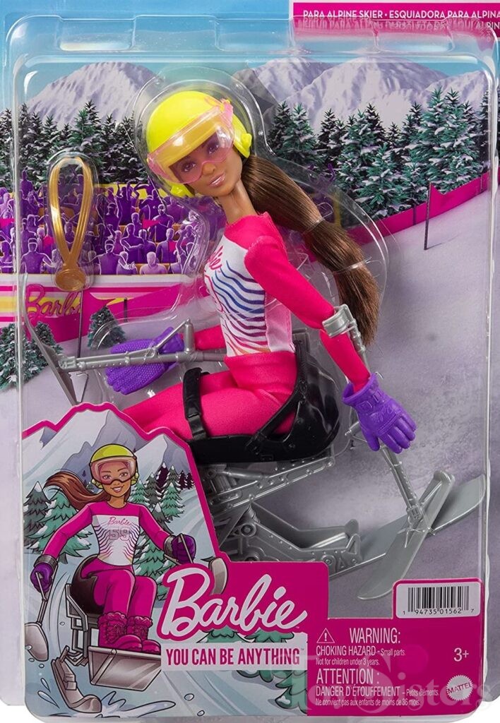 BARBIE PARA ALPINE SKIER HCN33 CT6