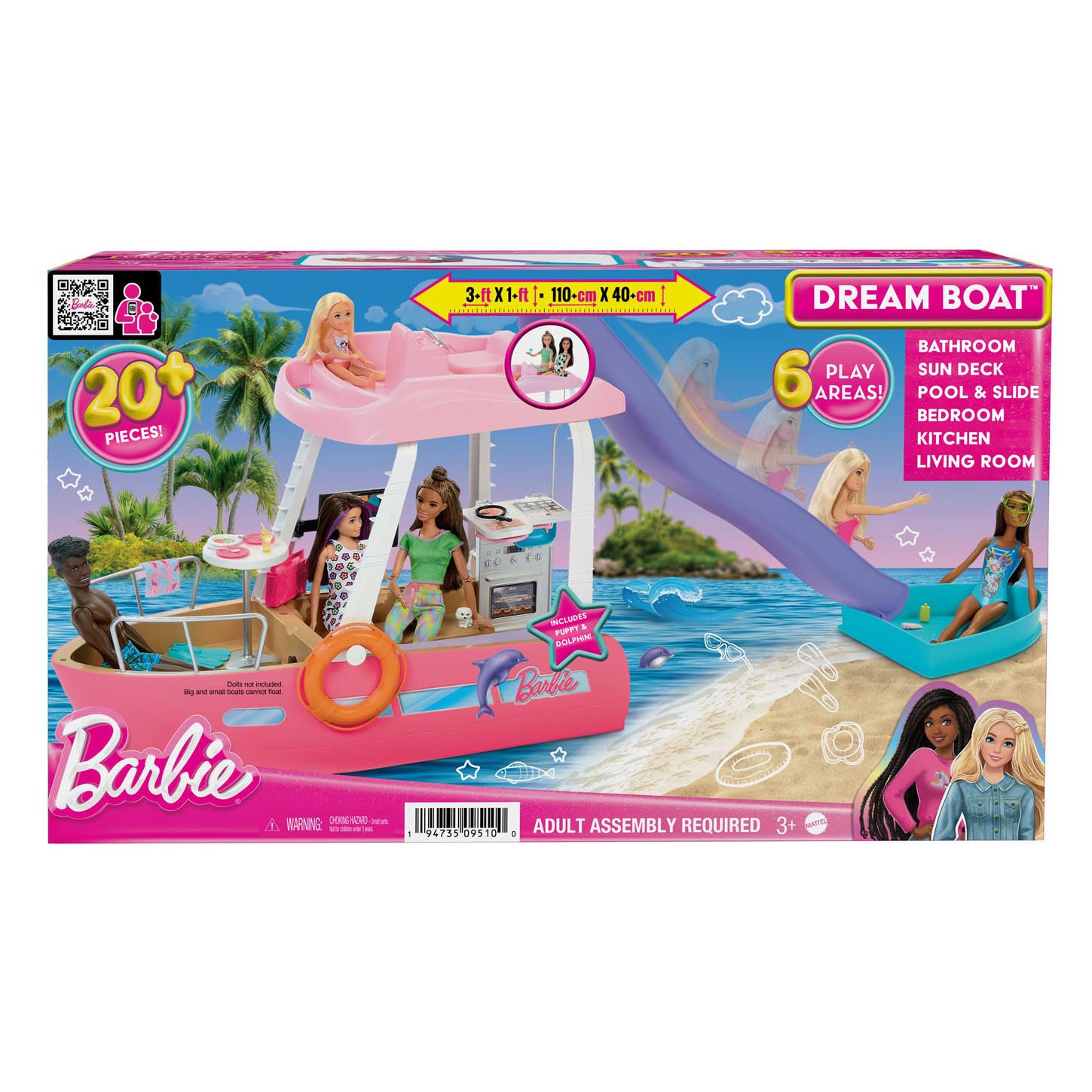 BARBIE DREAM BOAT HJV37 CT1