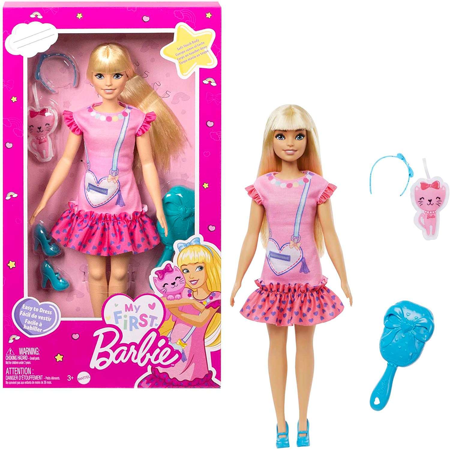 BARBIE MY 1ST BARBIE HLL19/HLL18 CT4