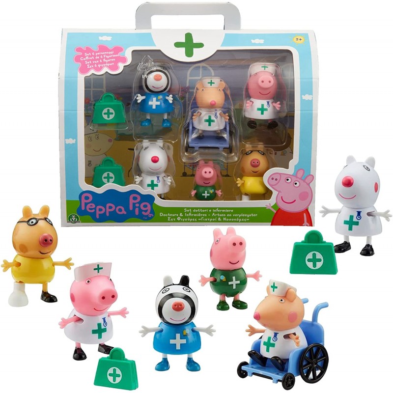 PEPPA E FRIENDS NURSE PPC95000 CT6