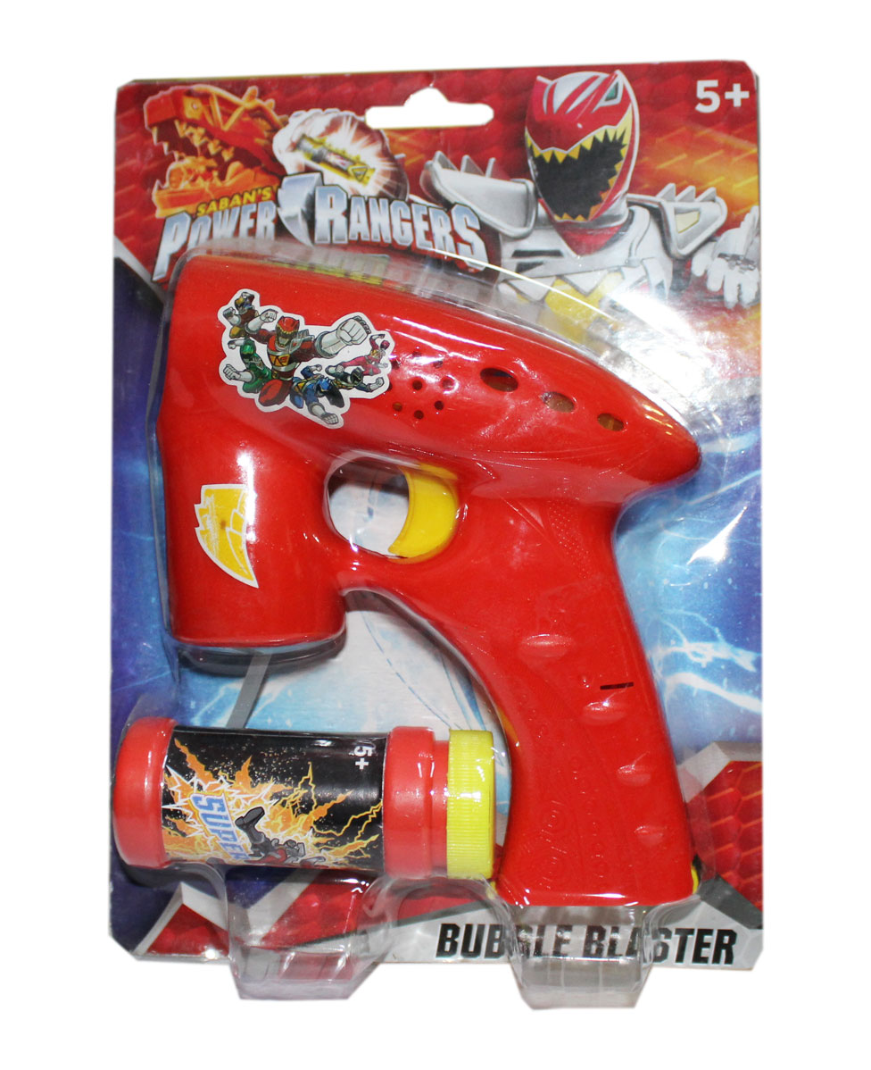 POWER RANGERS BUBBLE GUN SV13114 CT72