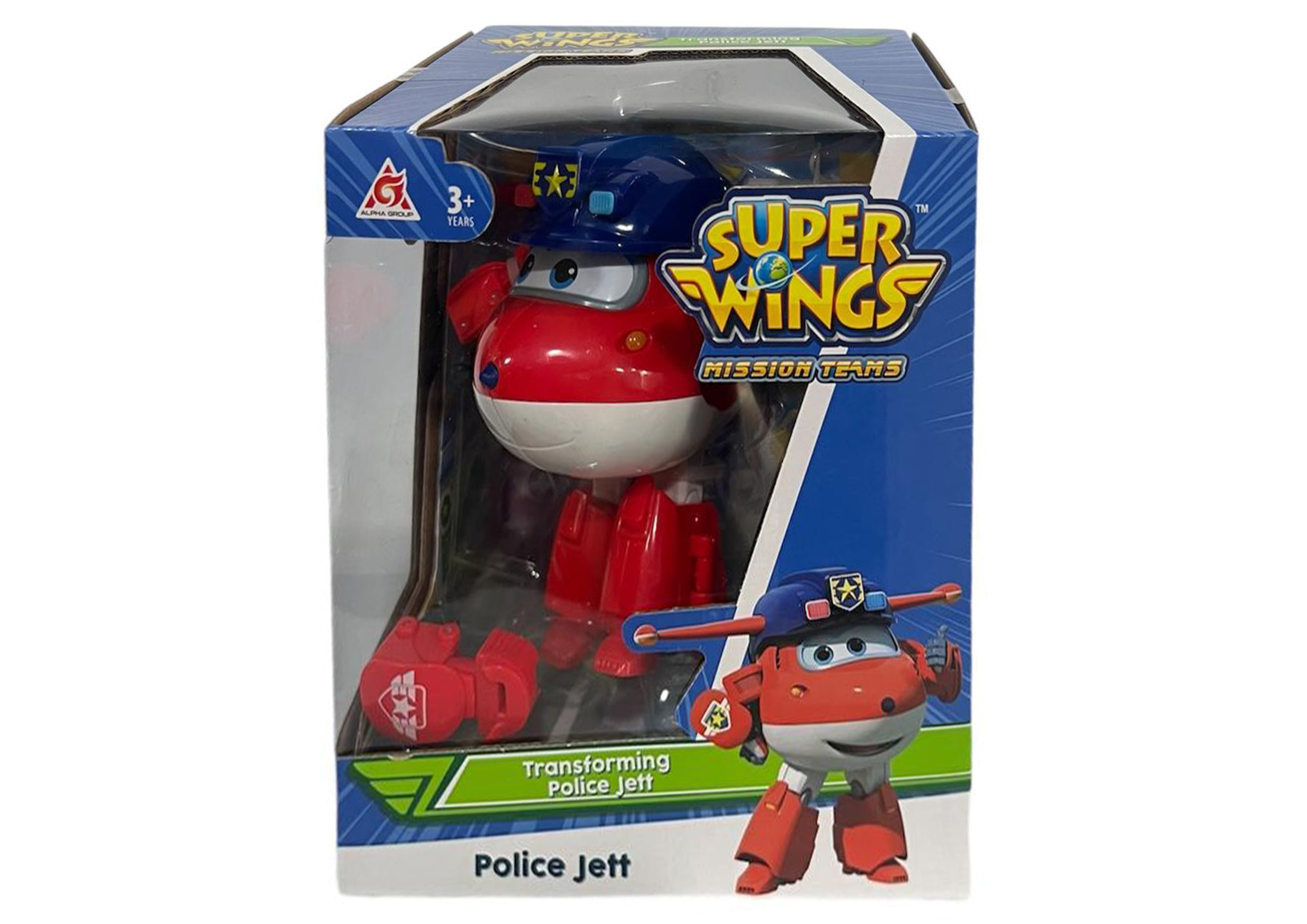 SW TRASFORMING POLICE JET YW730 CT12